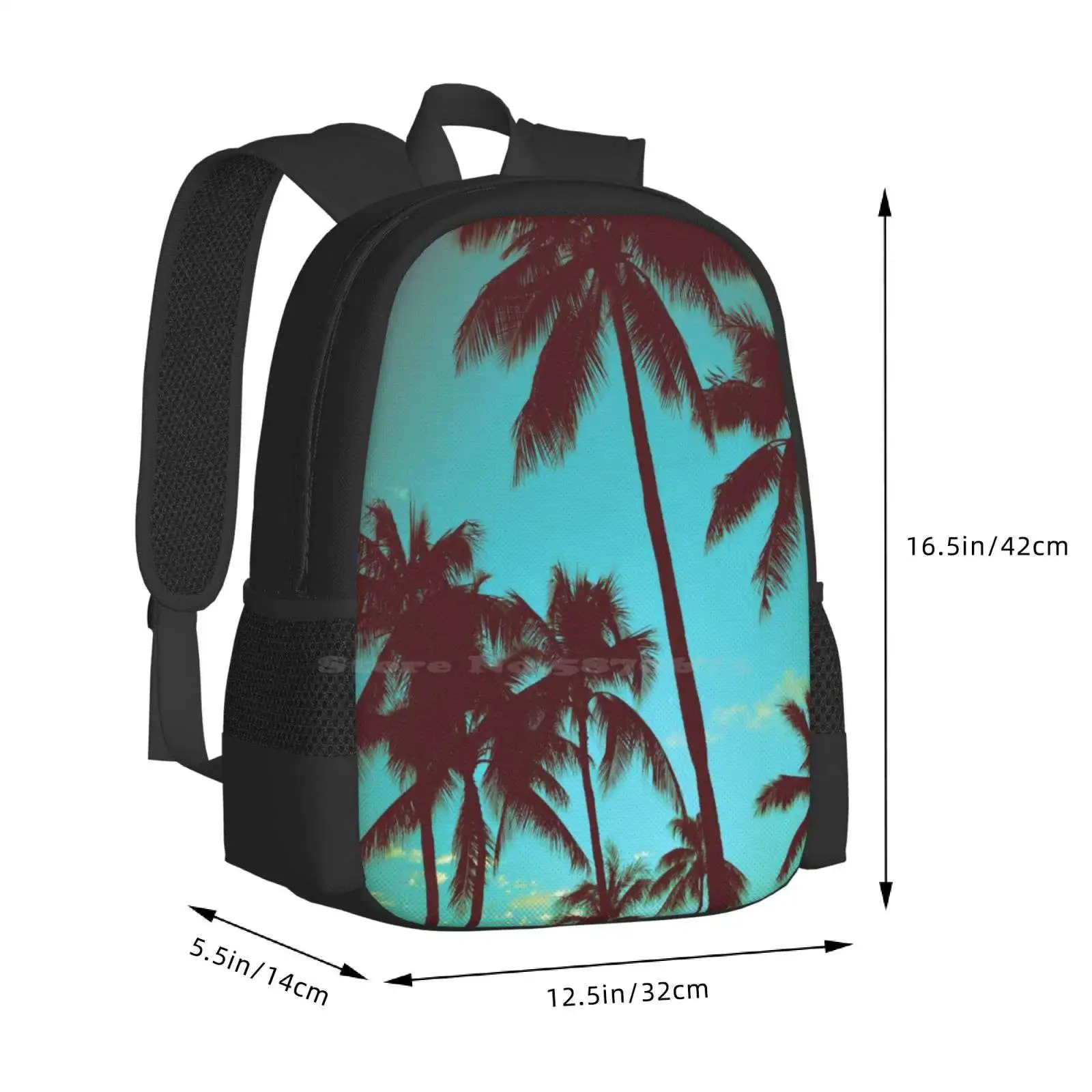 Vintage Tropical Palms Pattern – Tropic Strap Vintage recenzja i cena