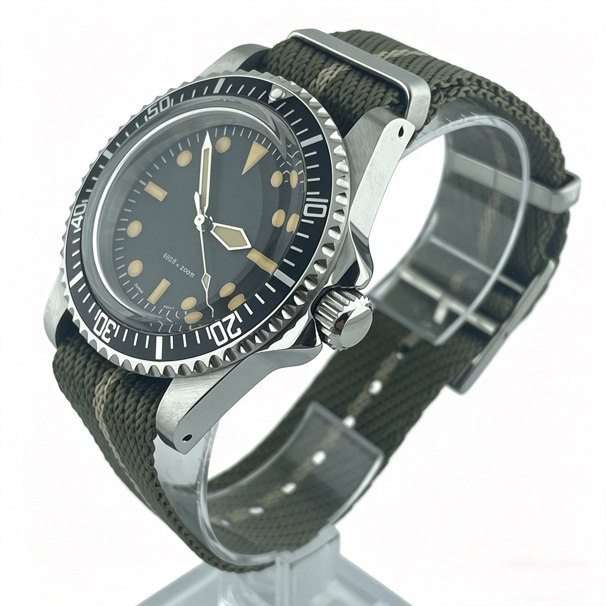 39.5mm Diver Retro watch acryl – Tropic Strap Vintage recenzja i cena
