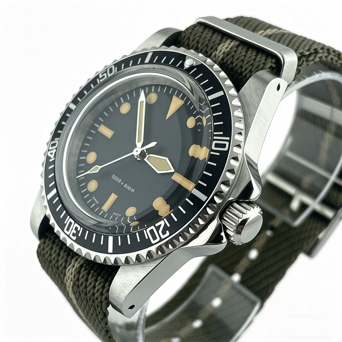 39.5mm Diver Retro watch acryl – Tropic Strap Vintage recenzja i cena