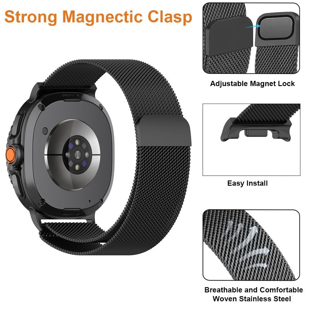 Magnetic Milanese Watch Strap  – Mesh Strap Metal recenzja i cena