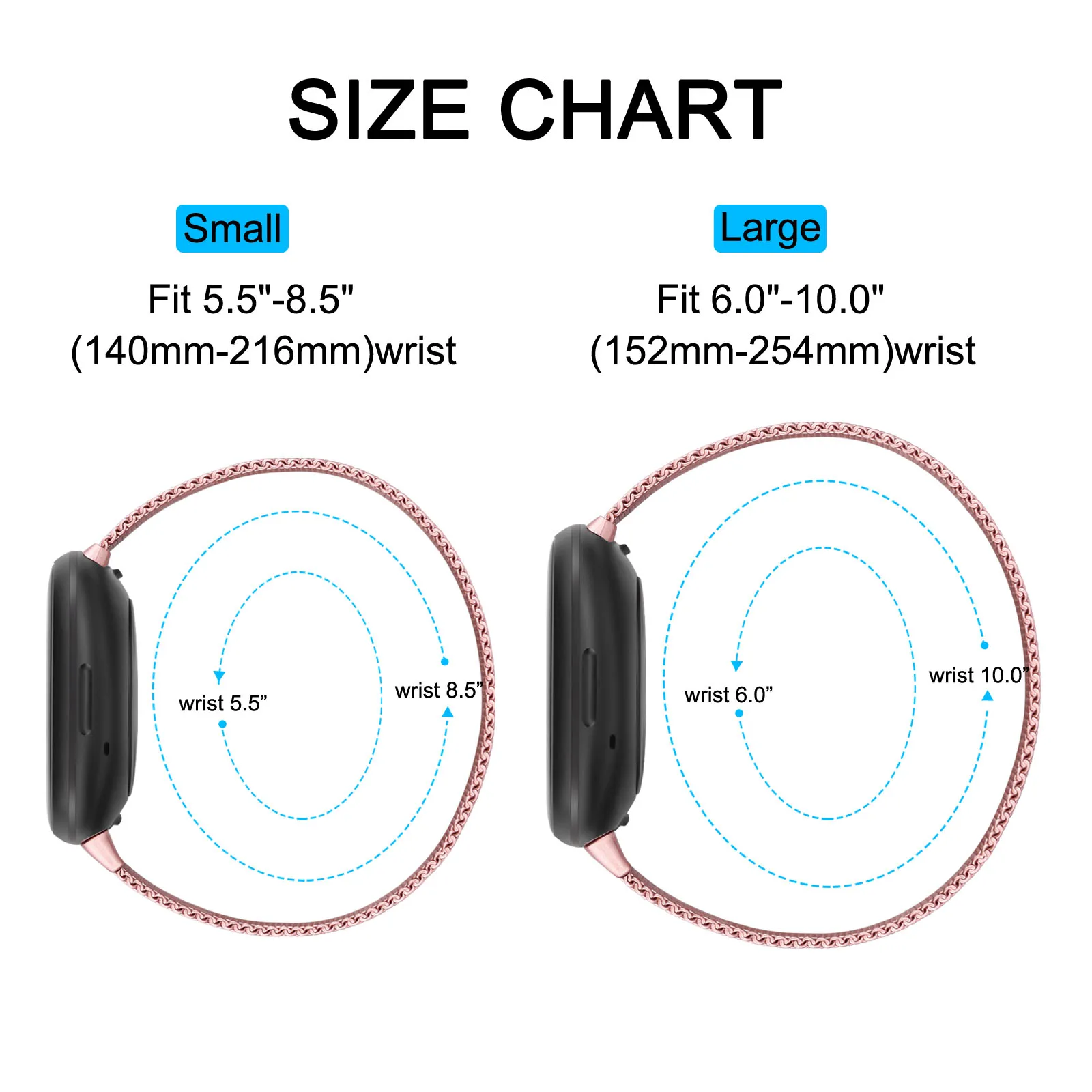 Mental Magnetic Strap for Fitb – Milanese Loop Magnetic recenzja i cena