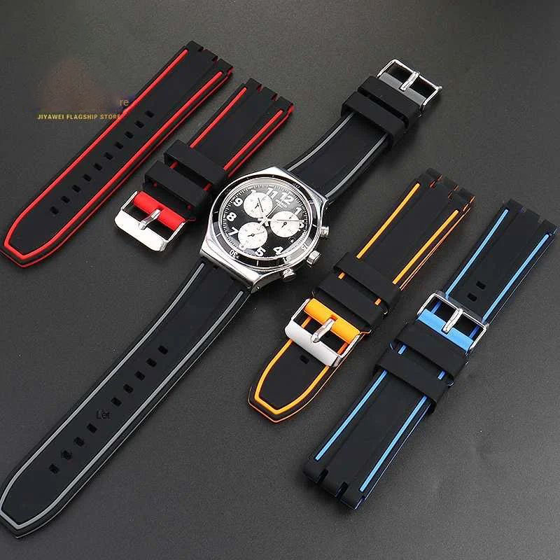 For Swatch Watch Strap YVS400  – Rubber Strap Diver recenzja i cena