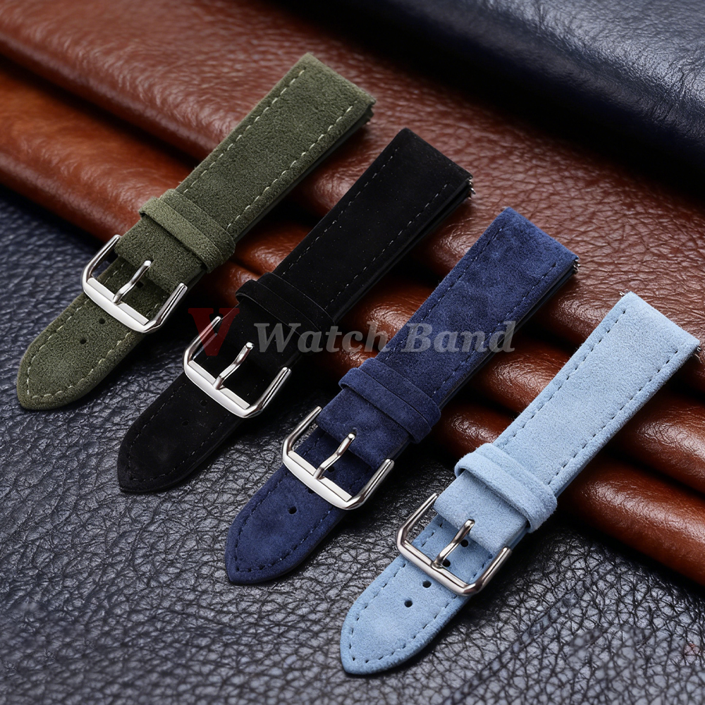 18/19/20/22mm Watch Band Genui – Suede Strap Watch recenzja i cena