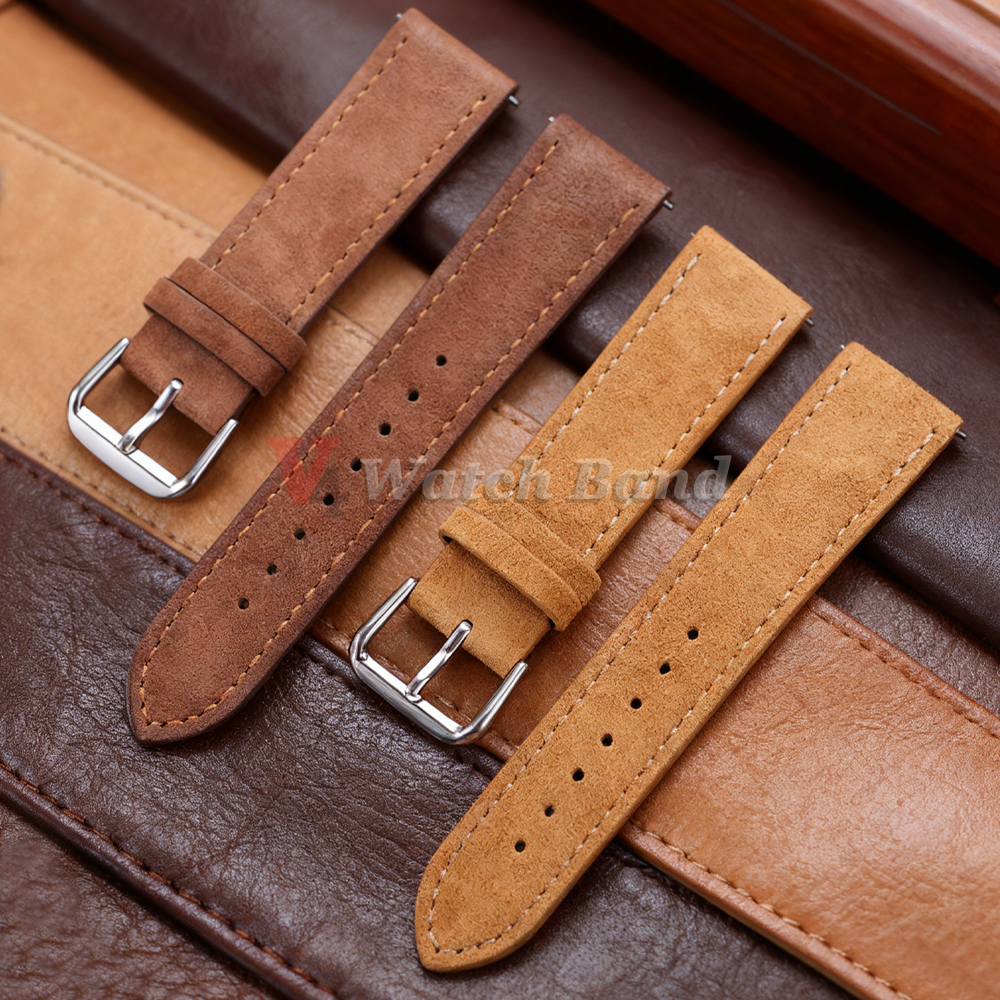 18/19/20/22mm Watch Band Genui – Suede Strap Watch recenzja i cena