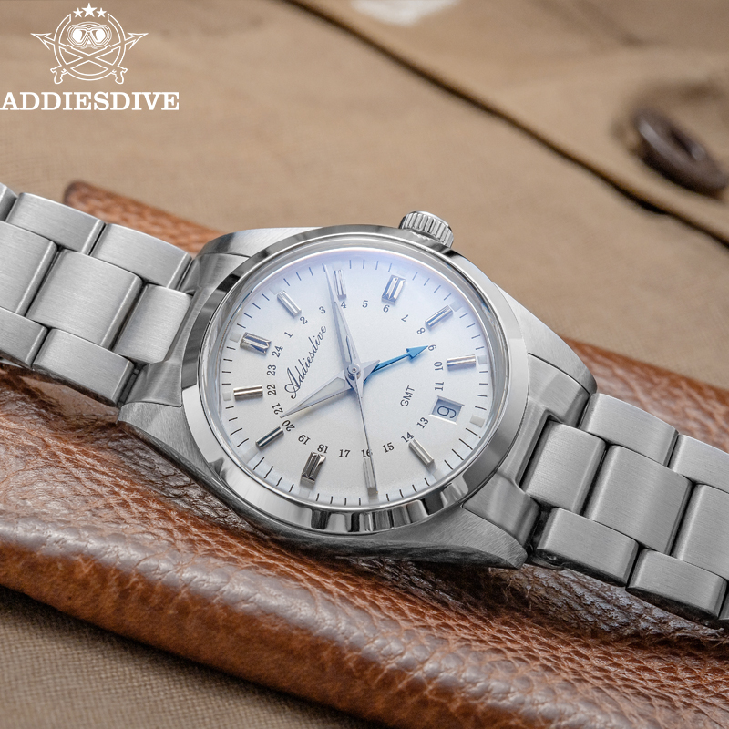 ADDIESDIVE Hot Brand 36mm Luxu – Stainless Bracelet Diver recenzja i cena