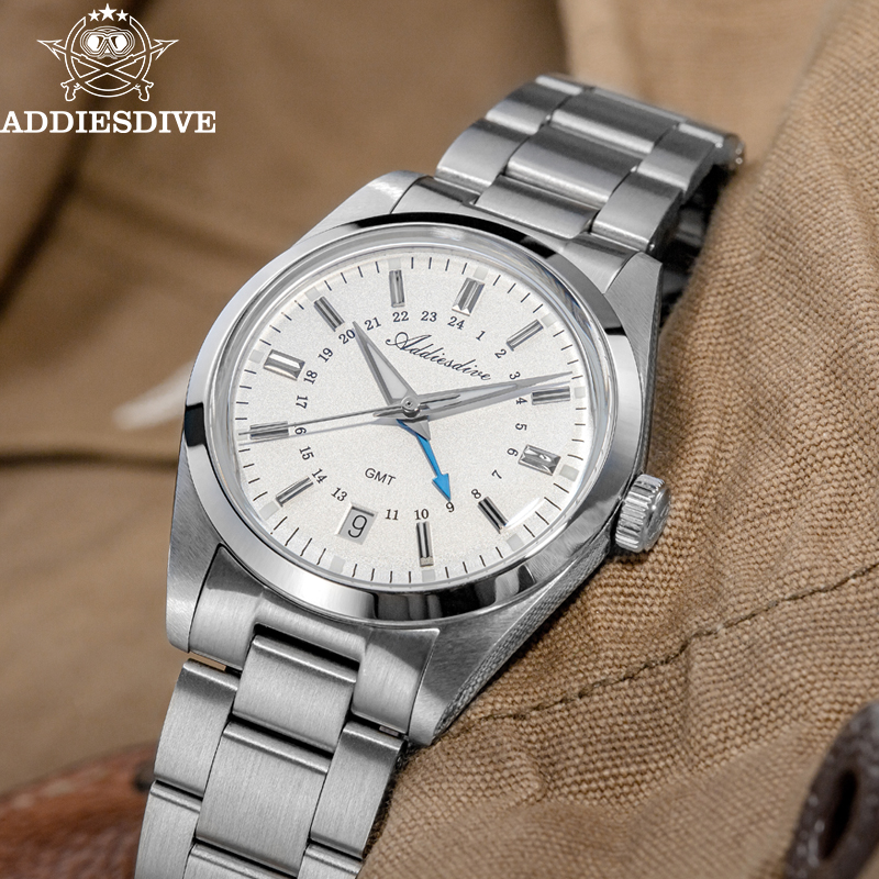 ADDIESDIVE Hot Brand 36mm Luxu – Stainless Bracelet Diver recenzja i cena