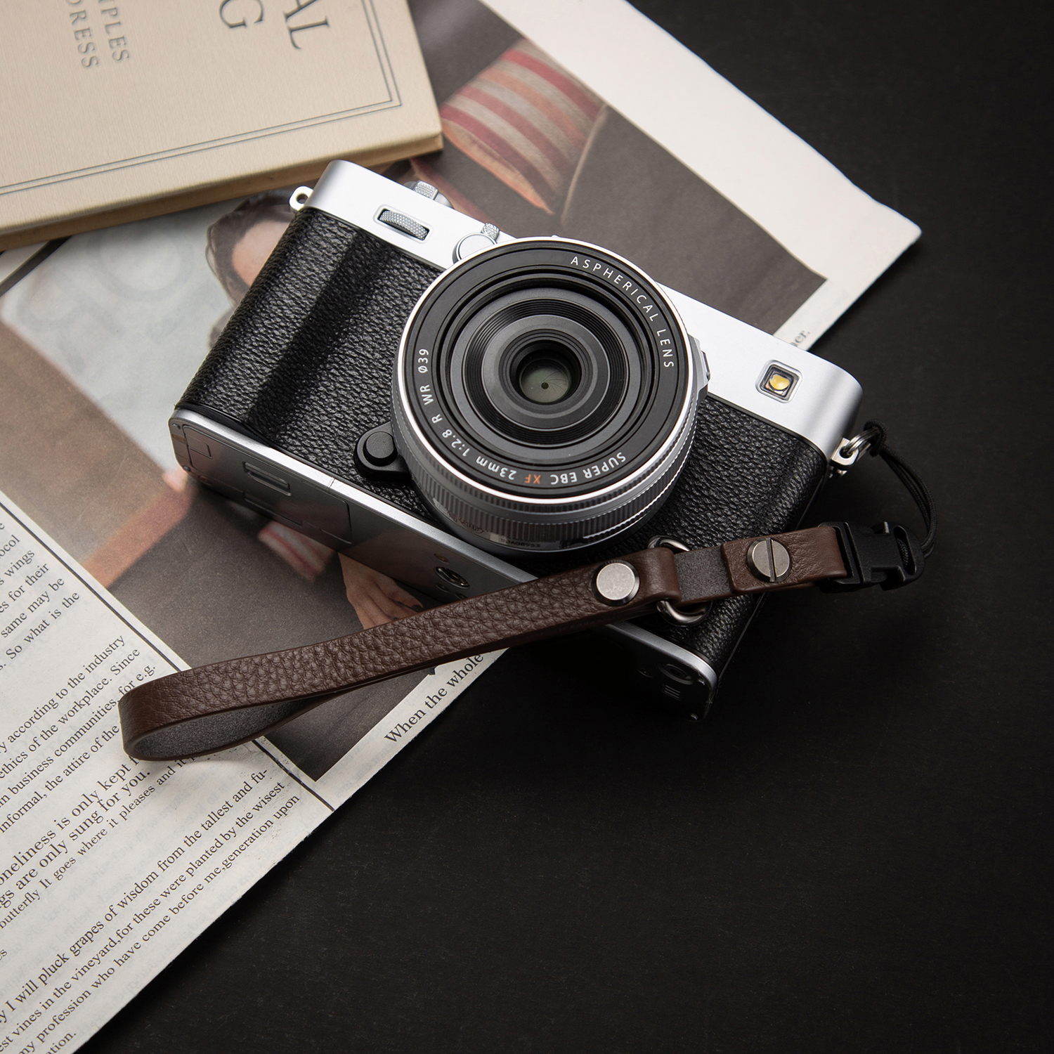 Adjustable Handmade Cowhide Le – Leather Strap Quick Release recenzja i cena