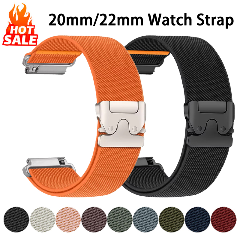 20mm 22mm band For Amazfit bip – Parachute Strap Elastic recenzja i cena