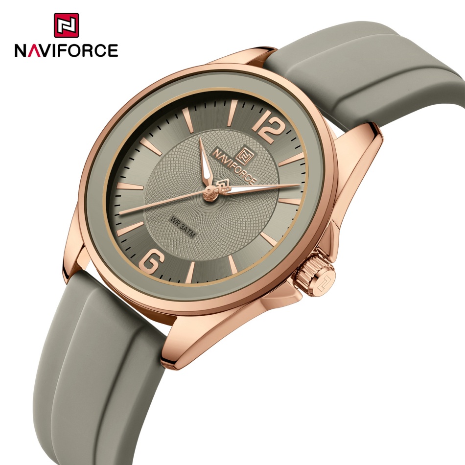 New Style NAVIFORCE Women's Wa – Silicone Band Women recenzja i cena