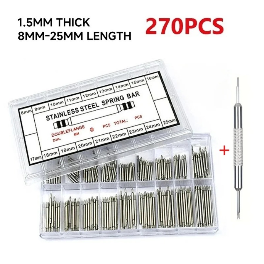 270pcs/Box Strainless Steel Sp – Spring Bar Tool Set recenzja i cena