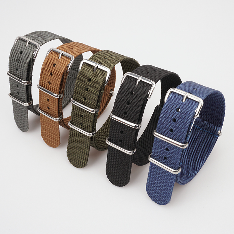 Ribbed Nylon Strap For Seiko M – Nato Strap Nylon recenzja i cena