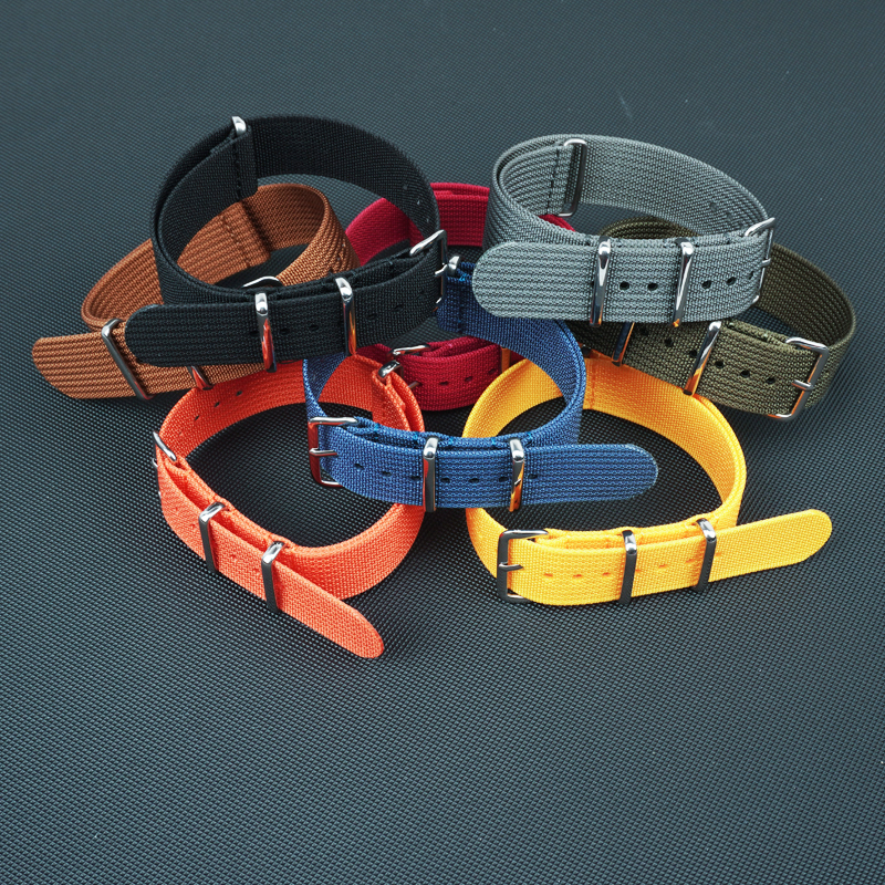 Ribbed Nylon Strap For Seiko M – Nato Strap Nylon recenzja i cena