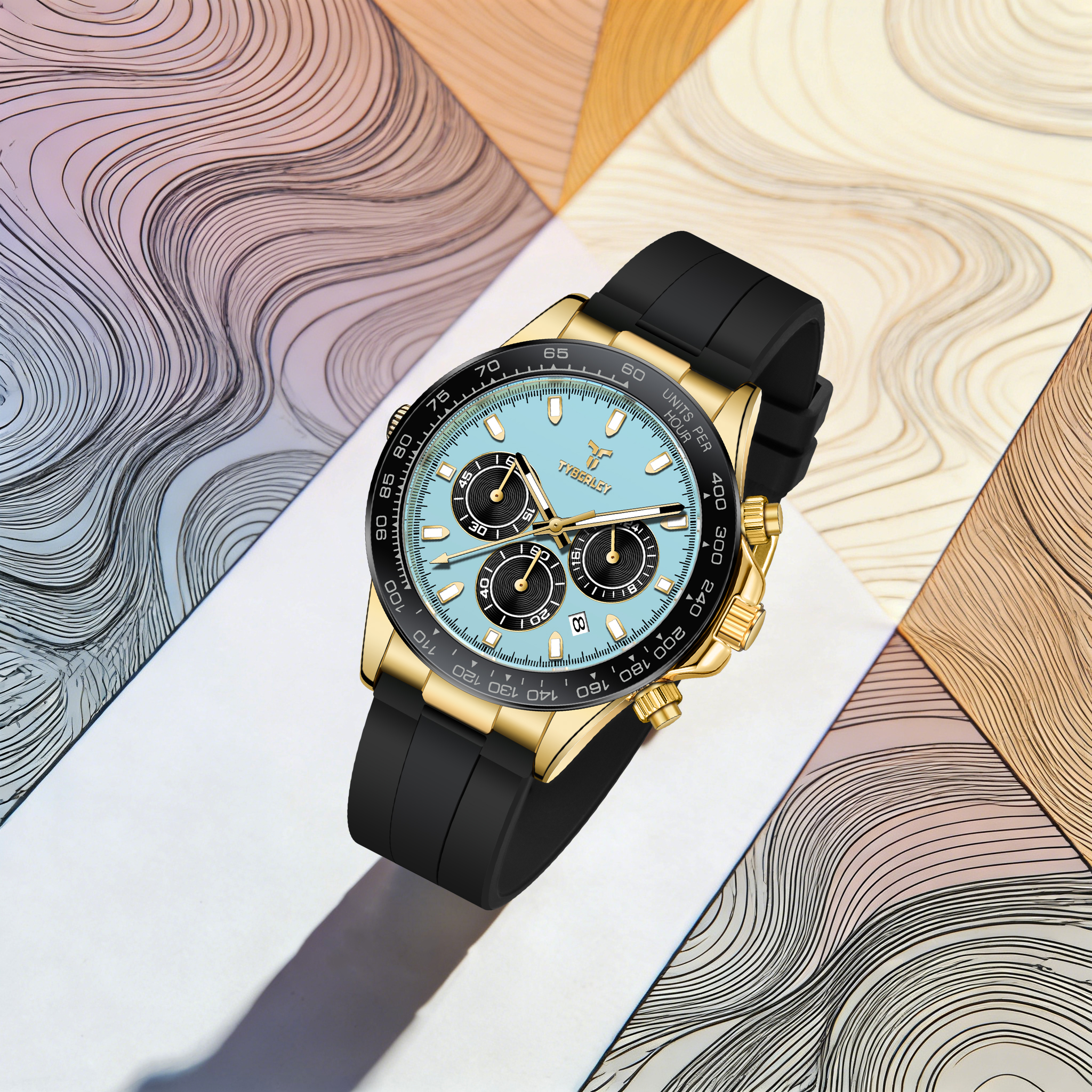 TYBERLEY Sophisticated Eleganc – Rubber Strap Diver recenzja i cena