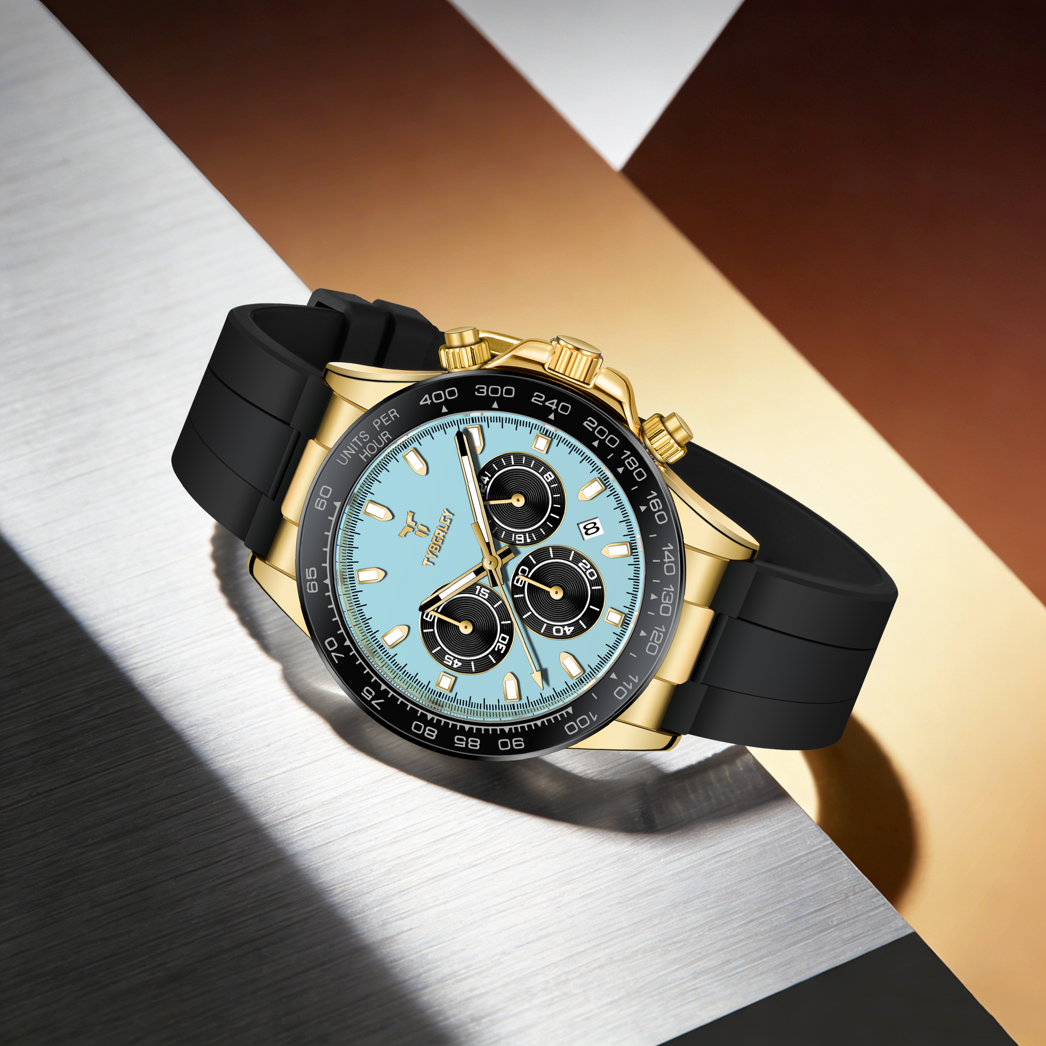 TYBERLEY Sophisticated Eleganc – Rubber Strap Diver recenzja i cena