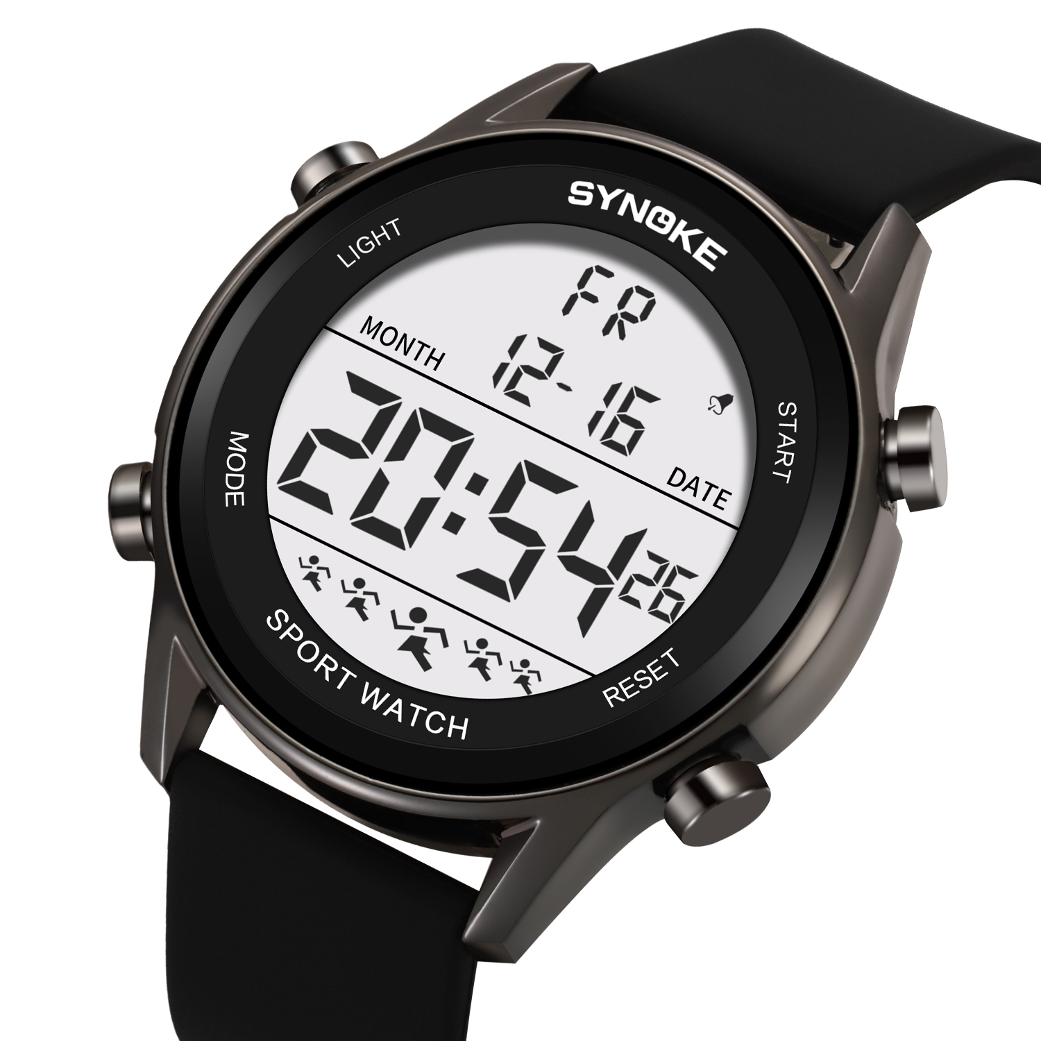 Digital Watches For Men Waterp – Rubber Strap Diver recenzja i cena