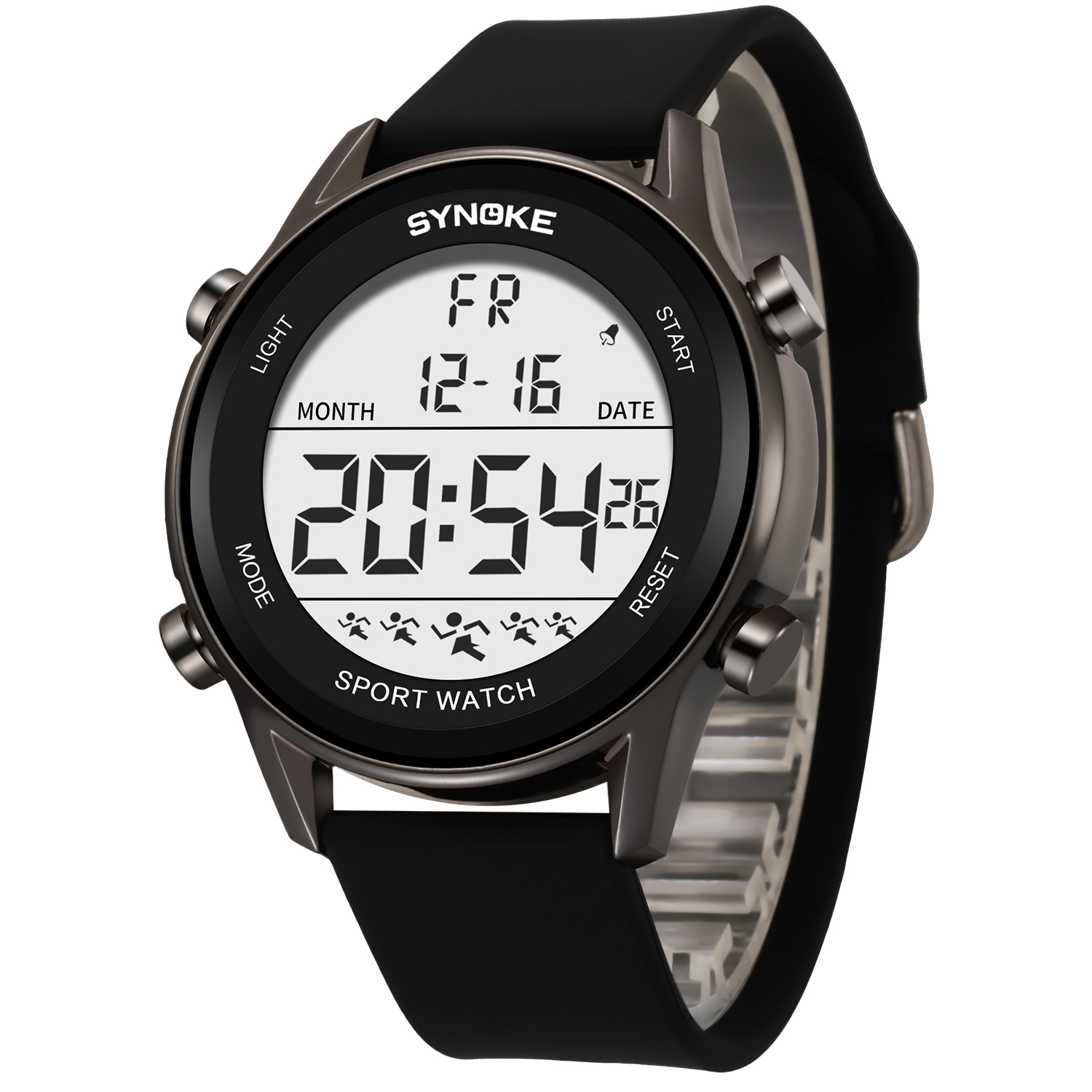 Digital Watches For Men Waterp – Rubber Strap Diver recenzja i cena