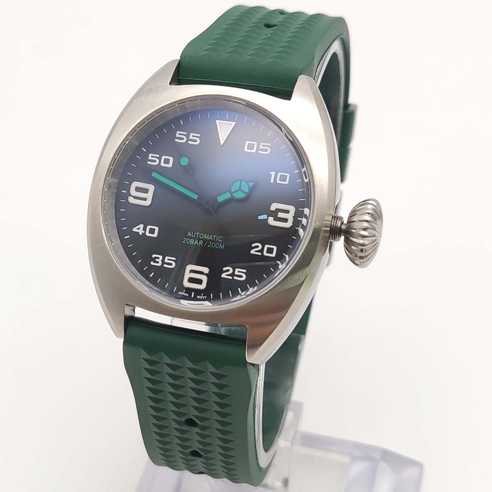 Fashion 36MM Self-Winding Move – Rubber Strap Diver recenzja i cena