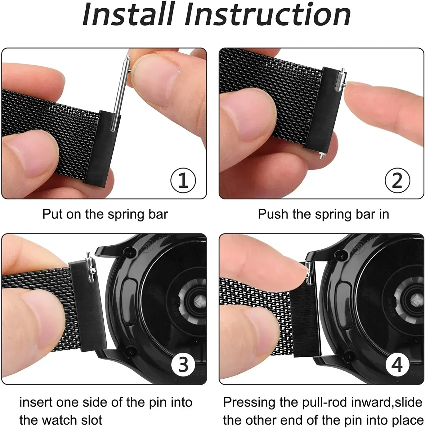 20mm 22mm Milanese Loop For CO – Milanese Loop Magnetic recenzja i cena