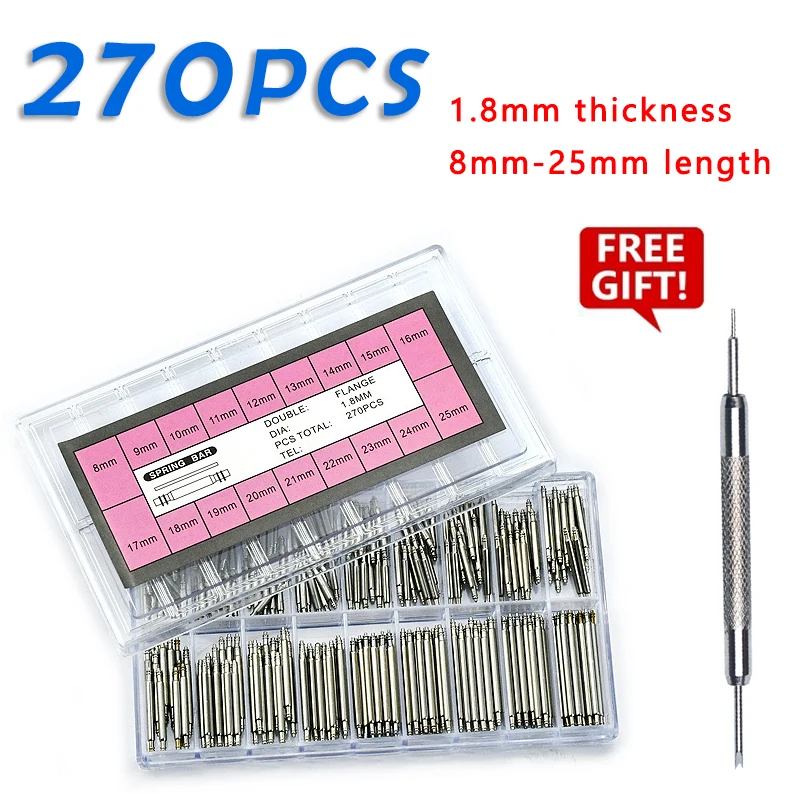 270pcs/set Strainless Steel Sp – Spring Bar Tool Set recenzja i cena