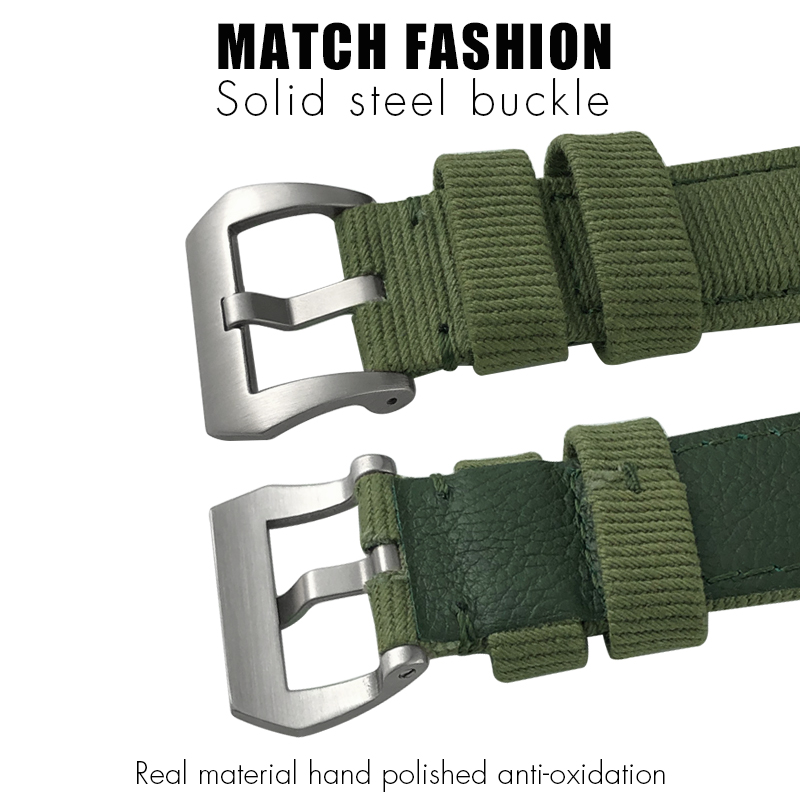 for Panerai 24mm New Nylon Wat – Canvas Strap Watch recenzja i cena