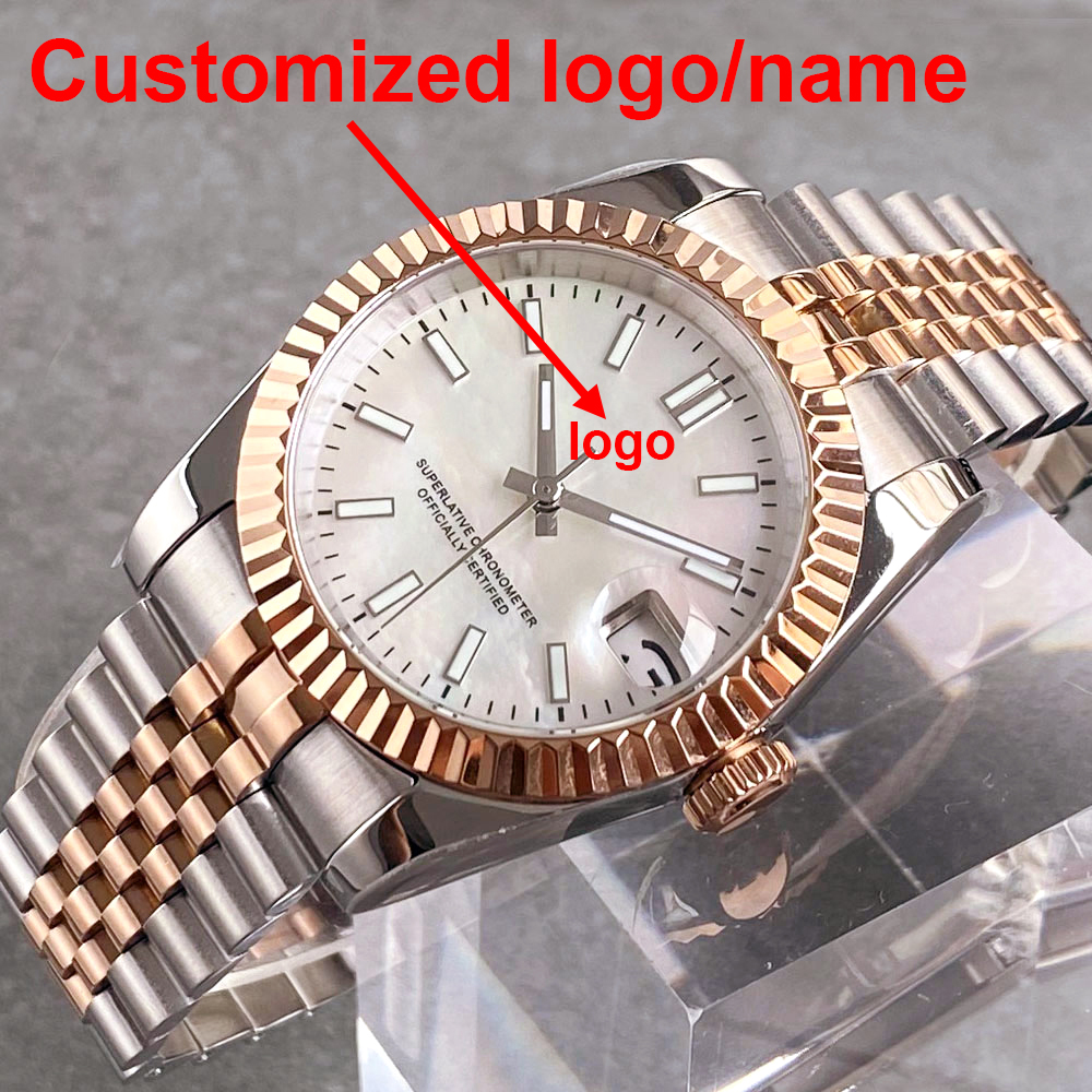 Customized two tone rose gold  – Stainless Bracelet Diver recenzja i cena
