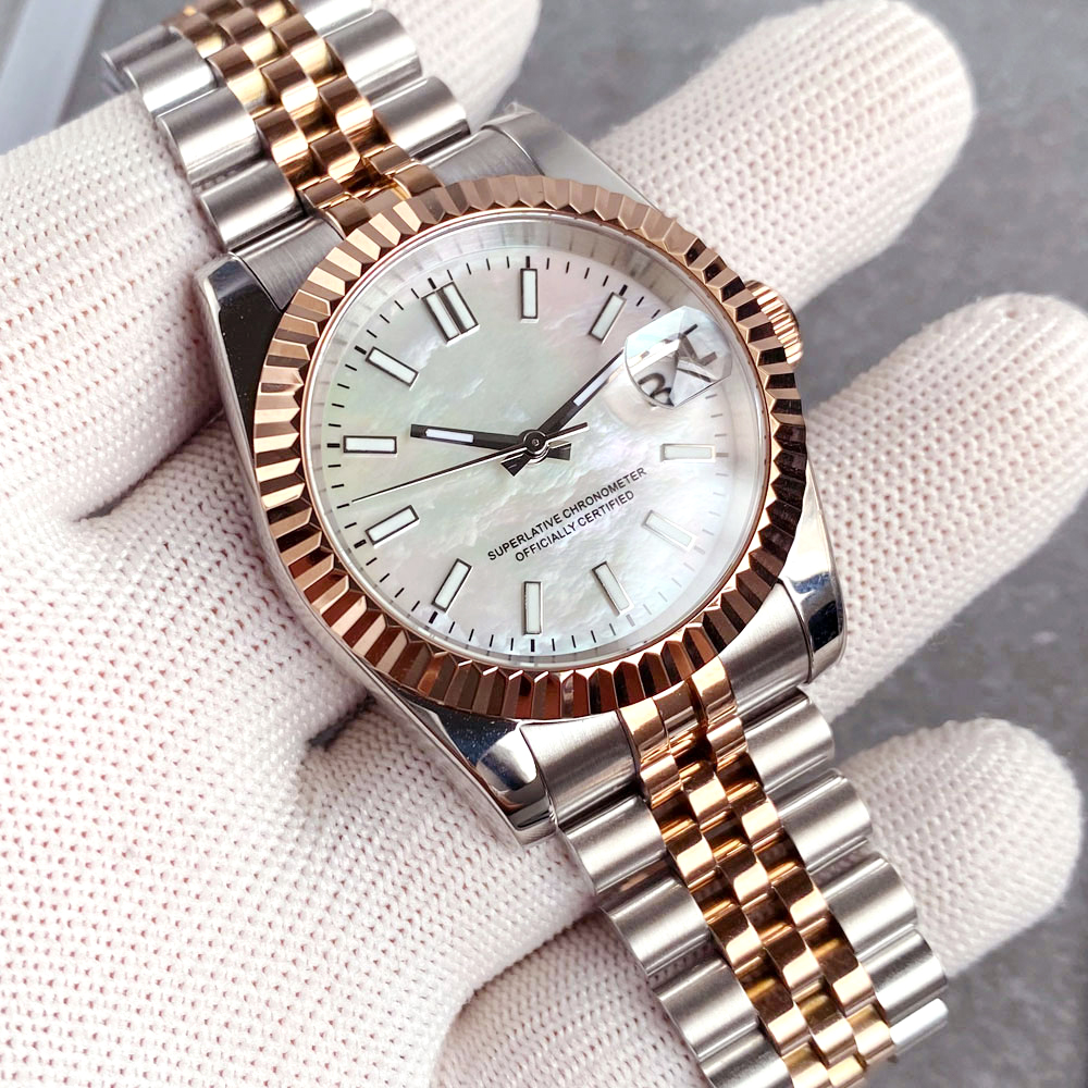 Customized two tone rose gold  – Stainless Bracelet Diver recenzja i cena
