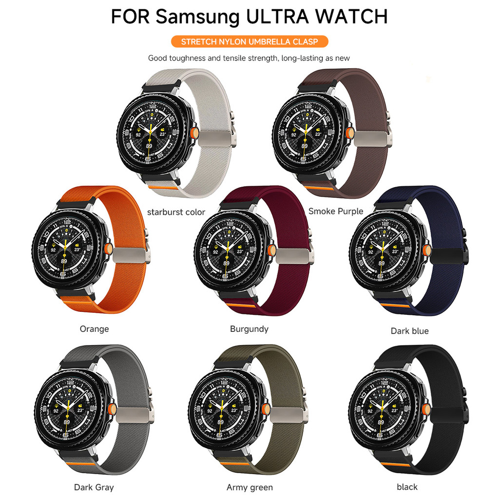 Nylon Strap For Samsung Galaxy – Parachute Strap Elastic recenzja i cena