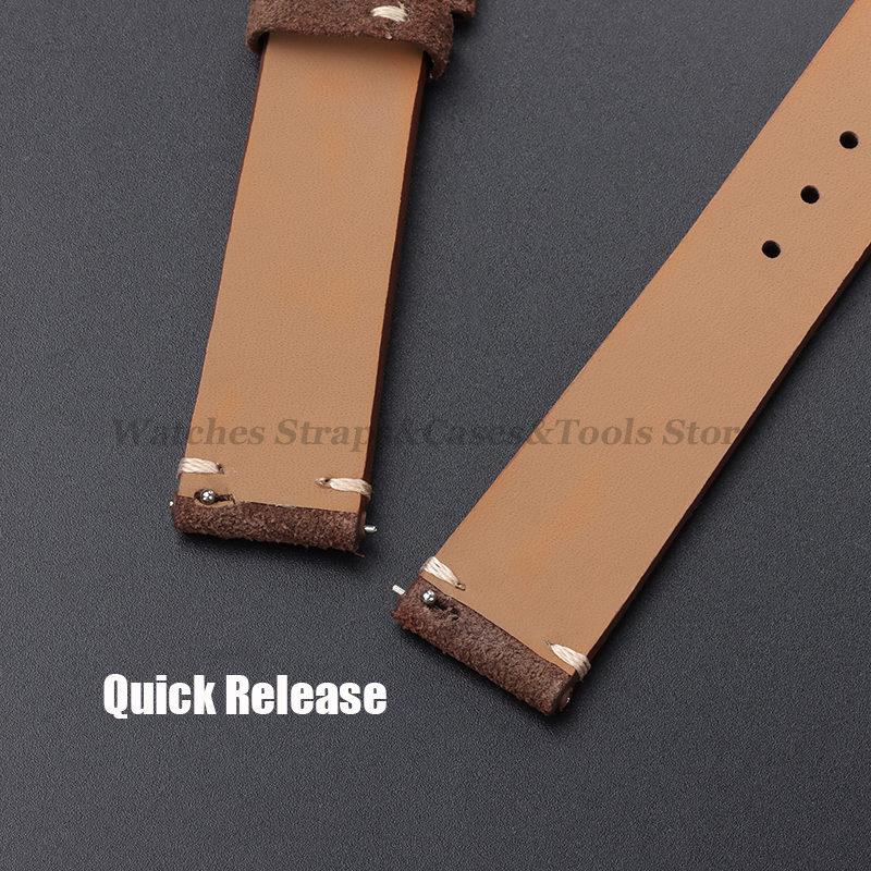 Vintage Genuine Suede Leather  – Suede Strap Watch recenzja i cena