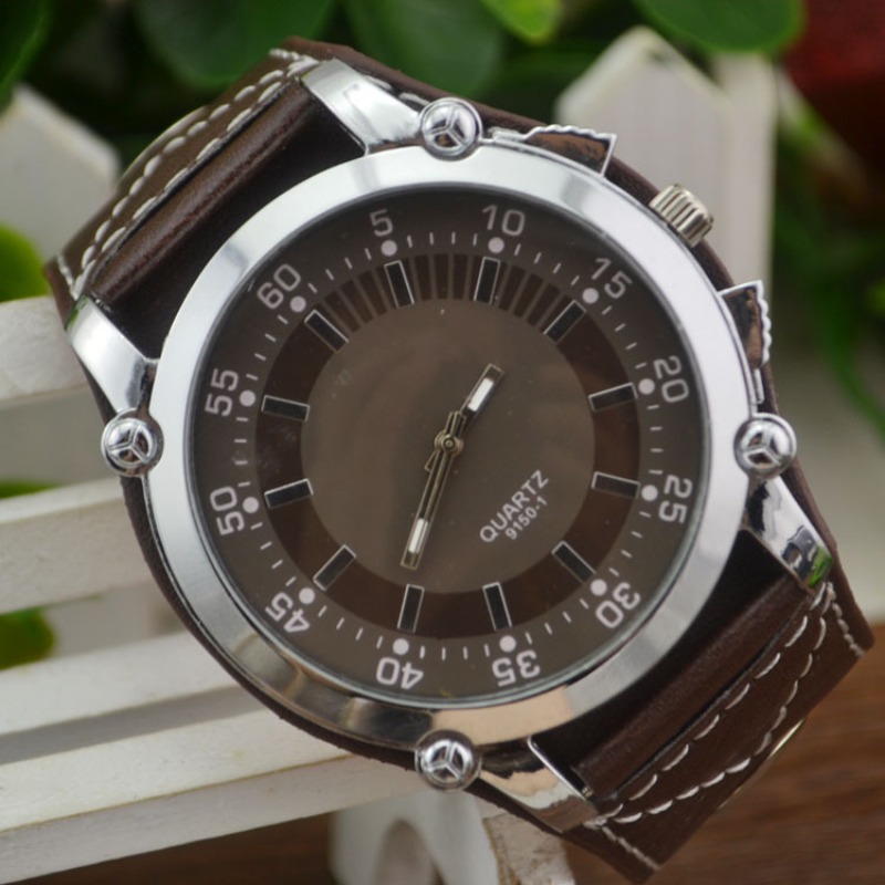 Fashion Brand Luxury Wristwatc – Leather Watch Band Men recenzja i cena