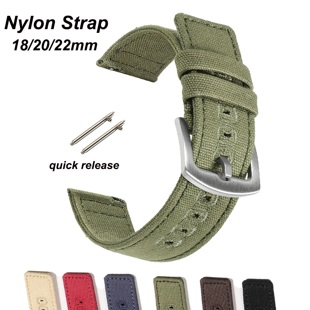 18mm 20mm Nylon Woven Canvas W – Perlon Strap Woven recenzja i cena