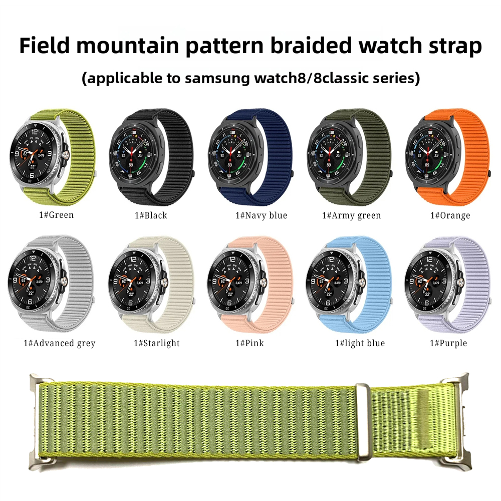 Wave Nylon Loop strap For Sams – Sport Loop Velcro recenzja i cena