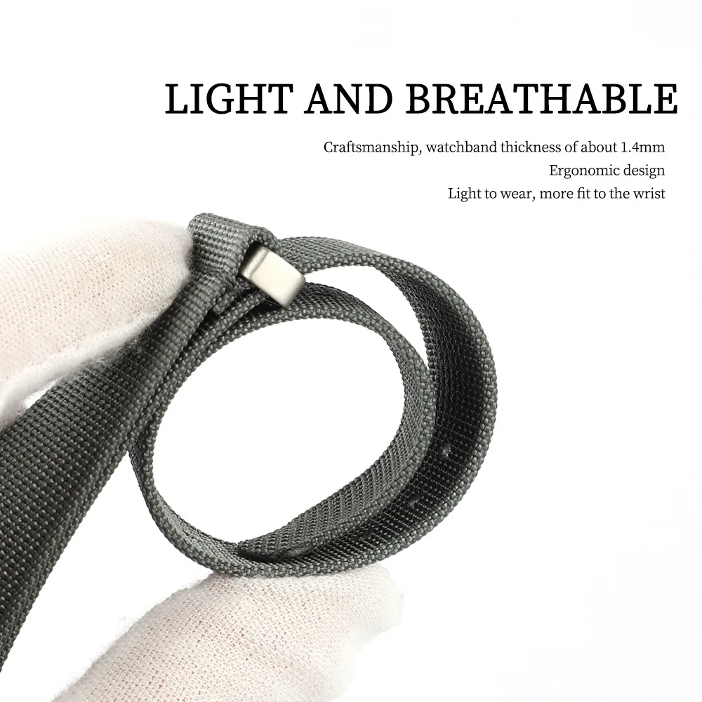 20mm 22mm High Quality Nylon W – Canvas Strap Watch recenzja i cena