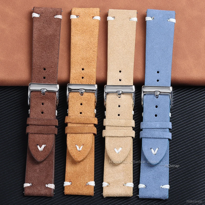 18mm 20mm 22mm High Quality Su – Suede Strap Watch recenzja i cena