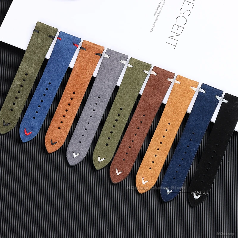 18mm 20mm 22mm High Quality Su – Suede Strap Watch recenzja i cena