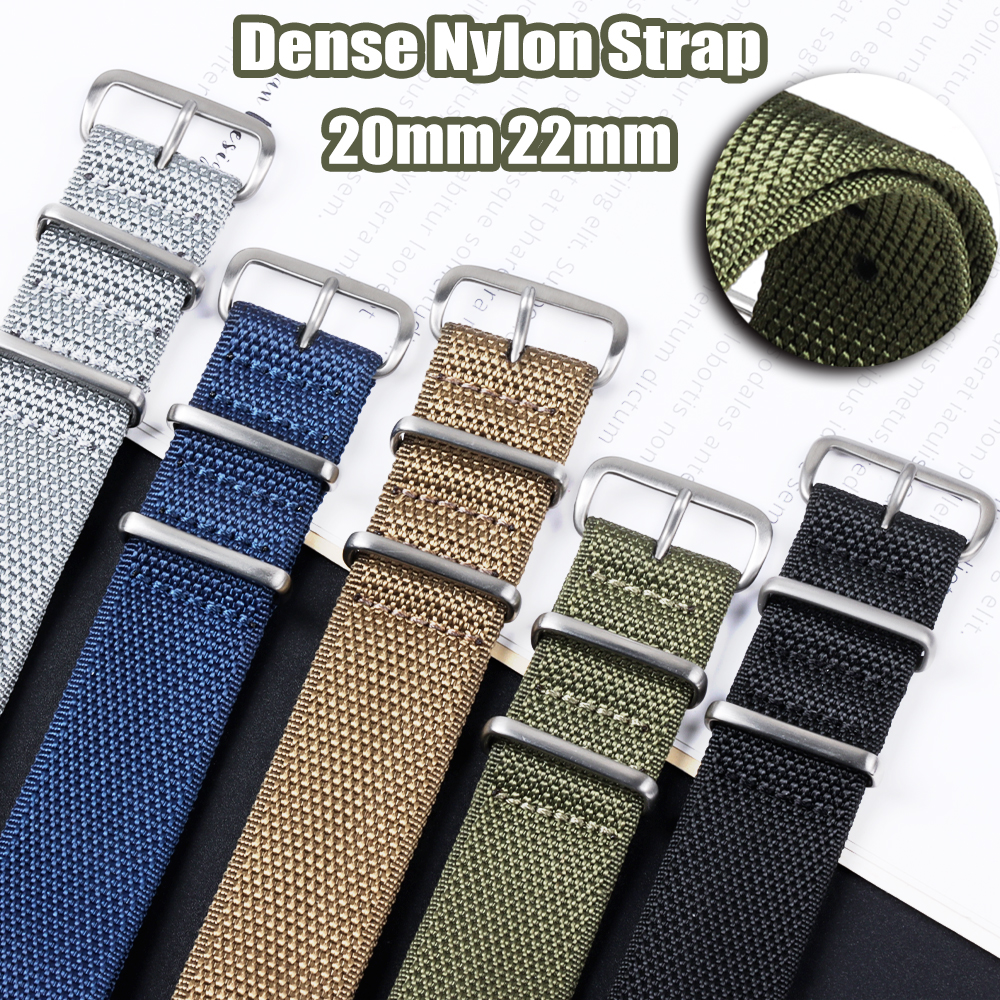 Dense Nylon Strap 20mm 22mm Wo – Perlon Strap Woven recenzja i cena