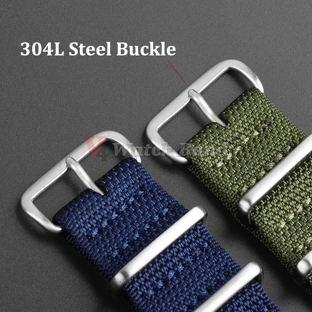 Dense Nylon Strap 20mm 22mm Wo – Perlon Strap Woven recenzja i cena