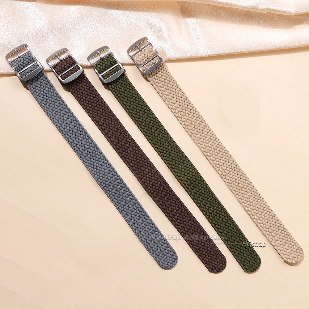 Nylon Woven Canvas Watch Band  – Perlon Strap Woven recenzja i cena